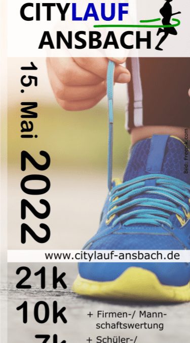 Auf geht’s!

+++ Noch 119 Tage +++ Gut 4 Monate vor dem Citylauf Ansbach schalte…